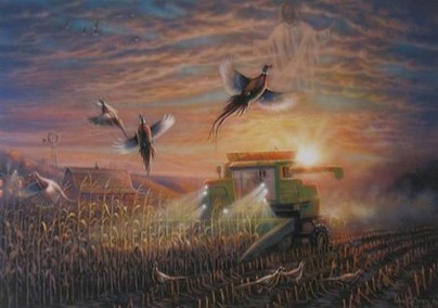 The Blessing of the Harvest II by John C Green
